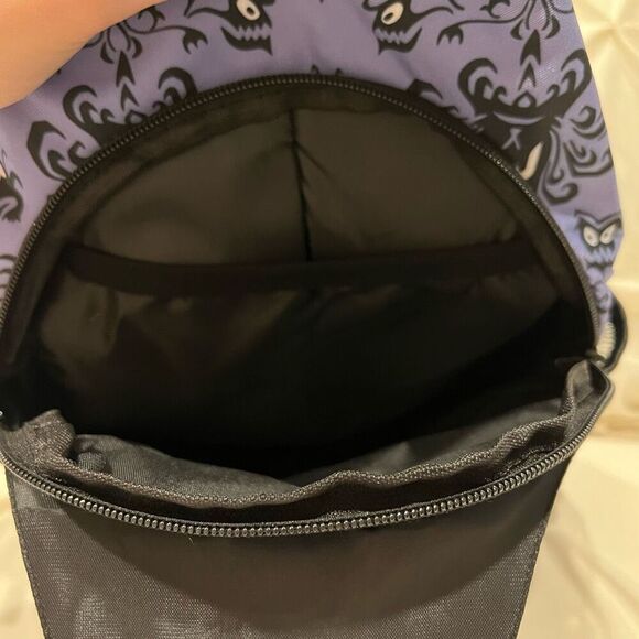 Haunted Mansion Wallpaper Chest Sling Bag Travel Shoulder Daypack Unisex NWT - Picture 6 of 6